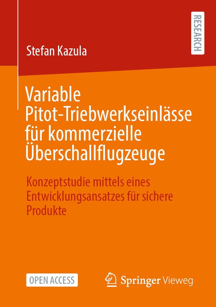 Cover image for Variable Pitot-Triebwerkseinlasse fur kommerzielle Uberschallflugzeuge