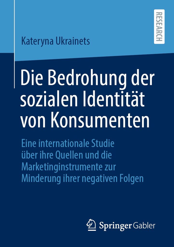 Cover image for Die Bedrohung der sozialen Identitat von Konsumenten