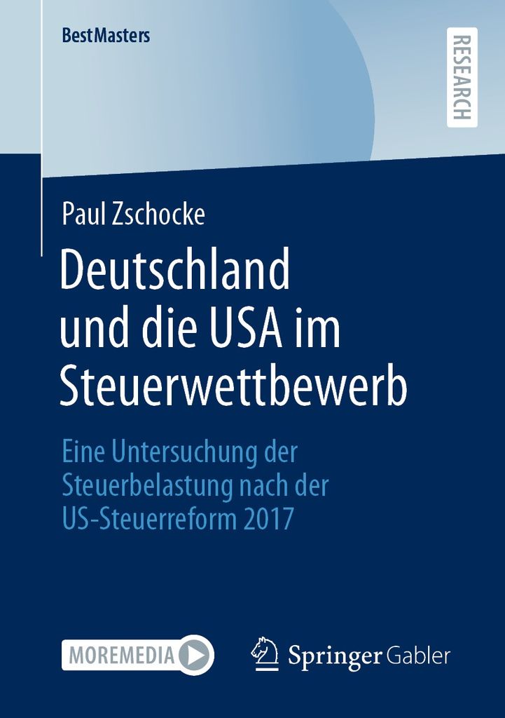 Cover image for Deutschland und die USA im Steuerwettbewerb
