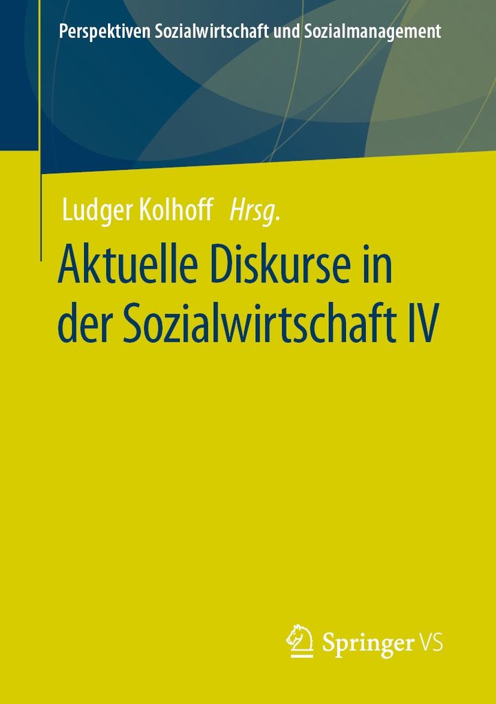 Cover image for Aktuelle Diskurse in der Sozialwirtschaft IV