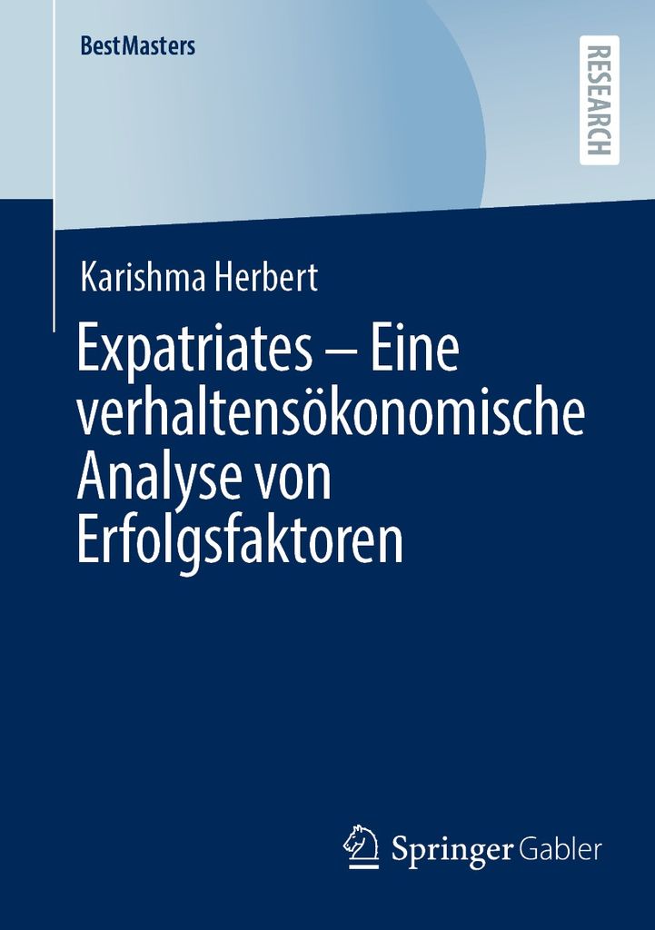 Cover image for Expatriates  Eine verhaltensokonomische Analyse von Erfolgsfaktoren