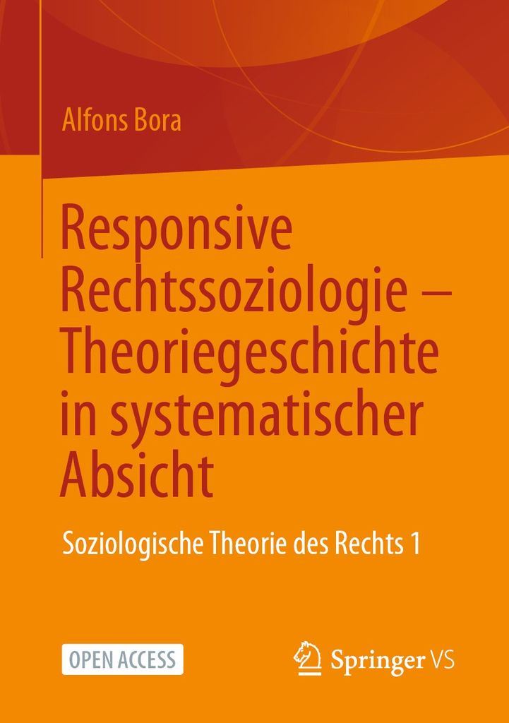 Cover image for Responsive Rechtssoziologie  Theoriegeschichte in systematischer Absicht