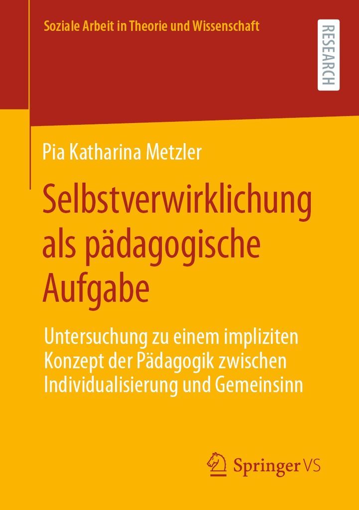Cover image for Selbstverwirklichung als padagogische Aufgabe