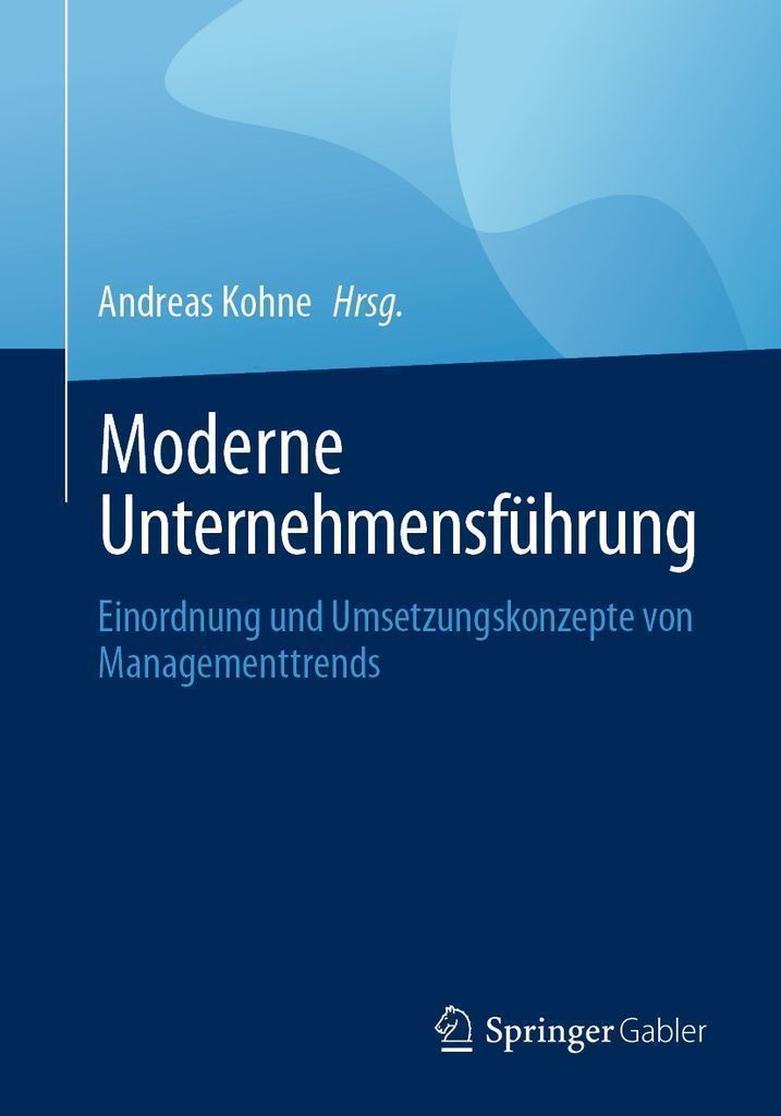 Cover image for Moderne Unternehmensfuhrung