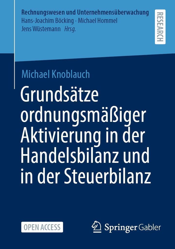 Cover image for Grundsatze ordnungsmaiger Aktivierung in der Handelsbilanz und in der Steuerbilanz