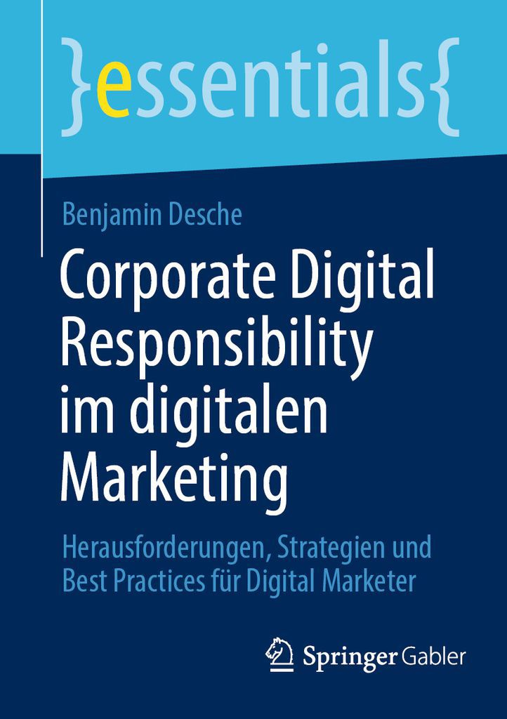 Cover image for Corporate Digital Responsibility im digitalen Marketing