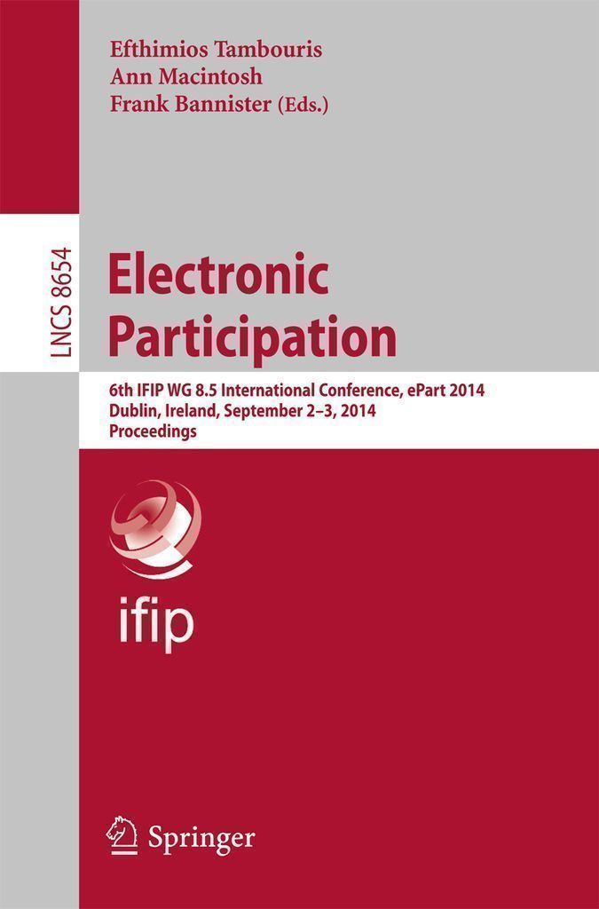Cover image for Electronic Participation