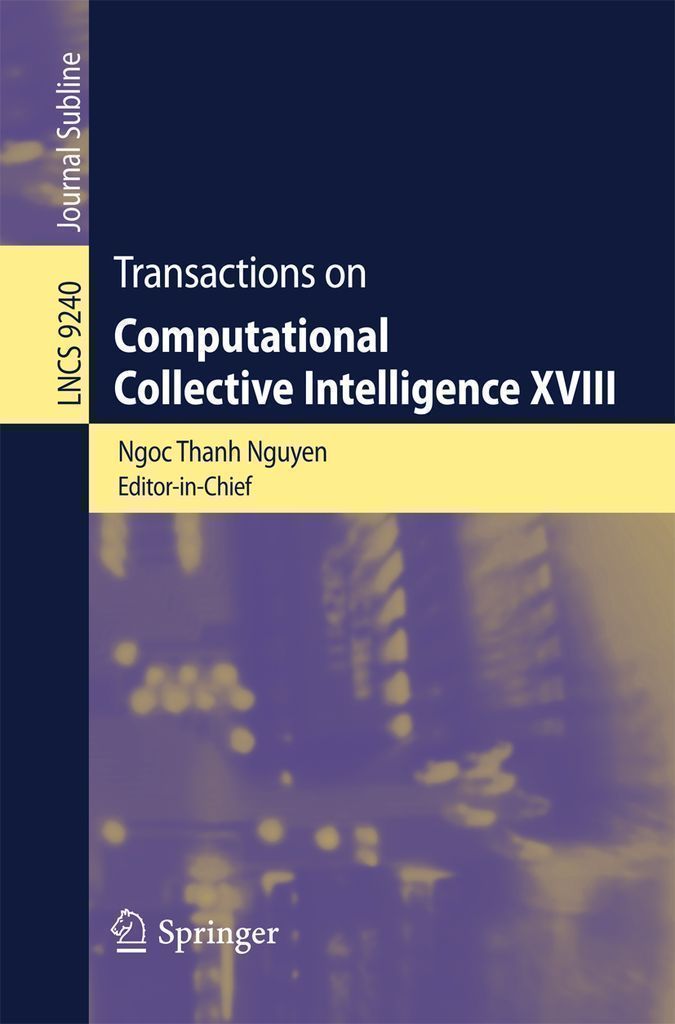 Cover image for Transactions on Computational Collective Intelligence XVIII