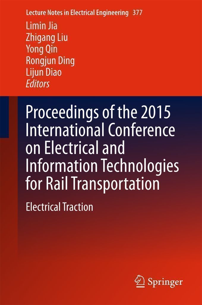 Cover image for Proceedings of the 2015 International Conference on Electrical and Information Technologies for Rail Transportation