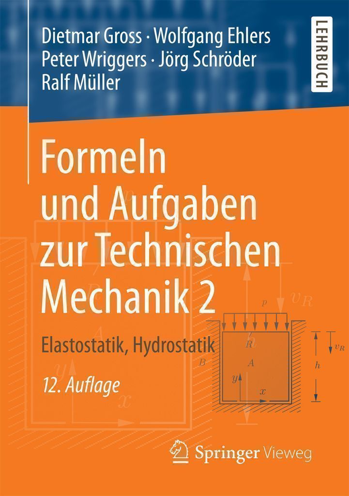 Cover image for Formeln und Aufgaben zur Technischen Mechanik 2