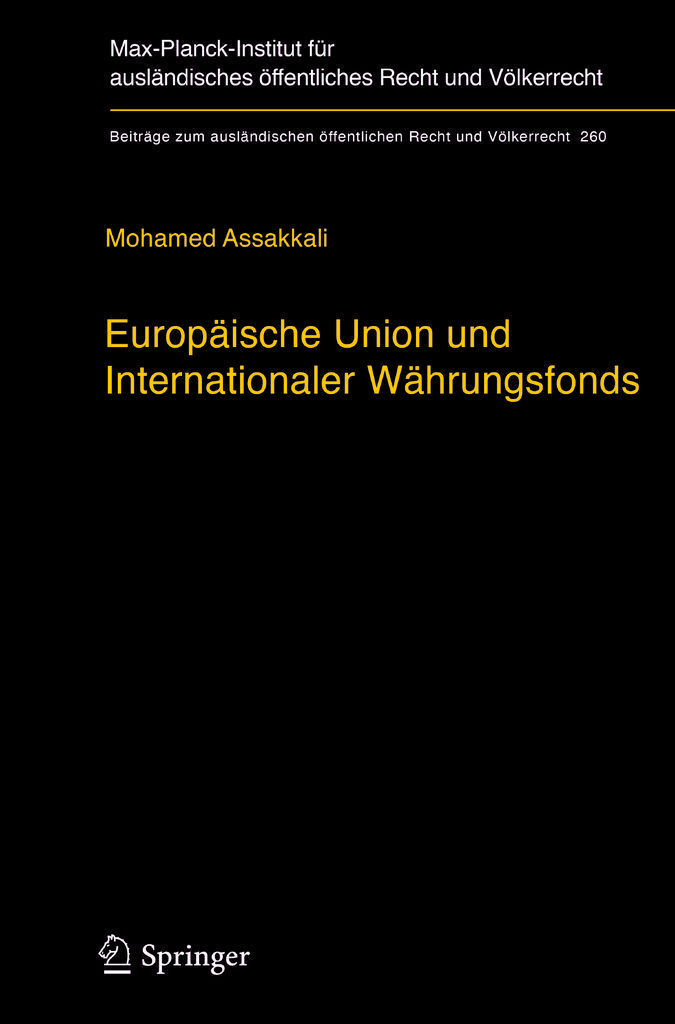 Cover image for Europaische Union und Internationaler Wahrungsfonds