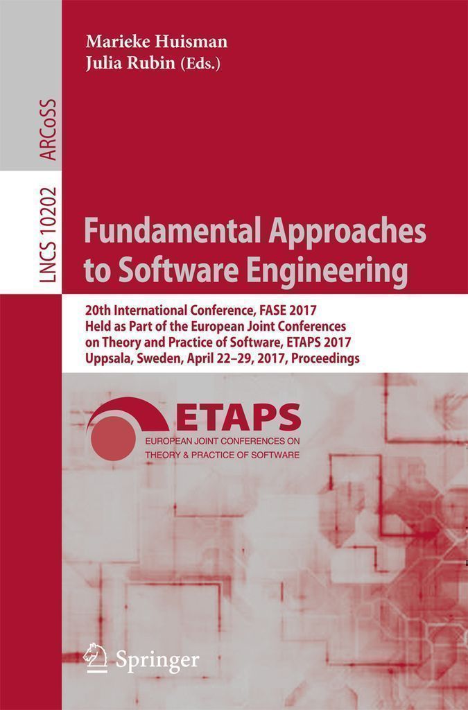 Cover image for Fundamental Approaches to Software Engineering