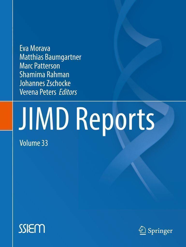 Cover image for JIMD Reports, Volume 33