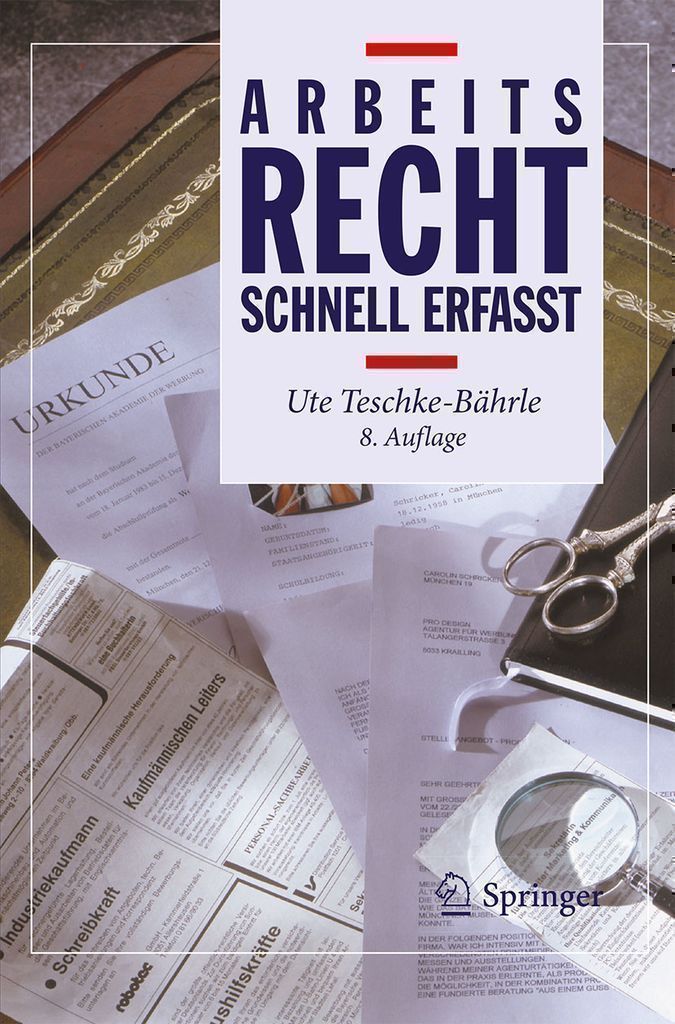 Cover image for Arbeitsrecht - Schnell erfasst
