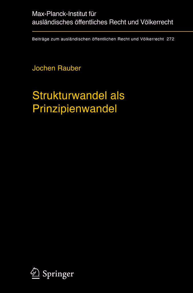 ISBN 9783662554715 product image for Strukturwandel als Prinzipienwandel | upcitemdb.com