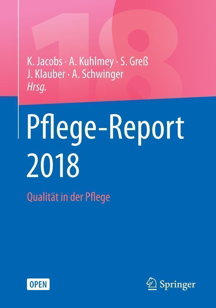 Cover image for Pflege-Report 2018