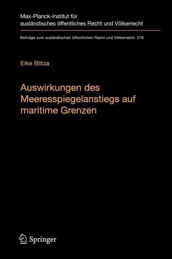 ISBN 9783662583449 product image for Auswirkungen des Meeresspiegelanstiegs auf maritime Grenzen | upcitemdb.com