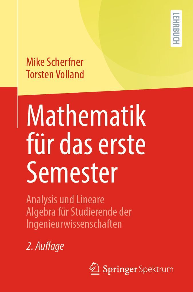 Cover image for Mathematik fur das erste Semester