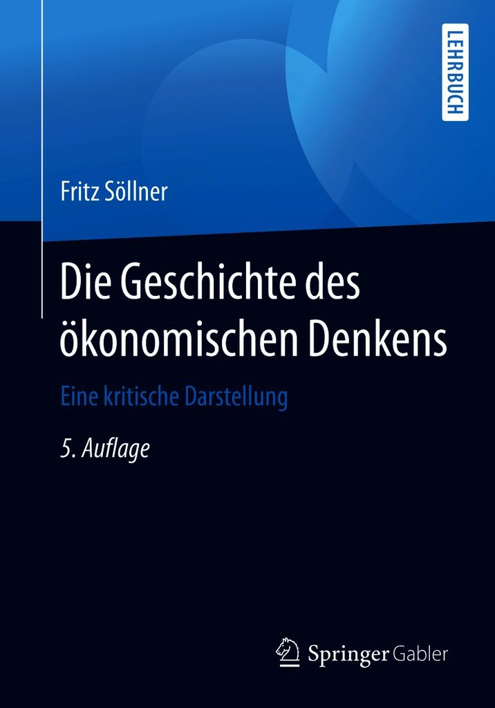 Cover image for Die Geschichte des okonomischen Denkens