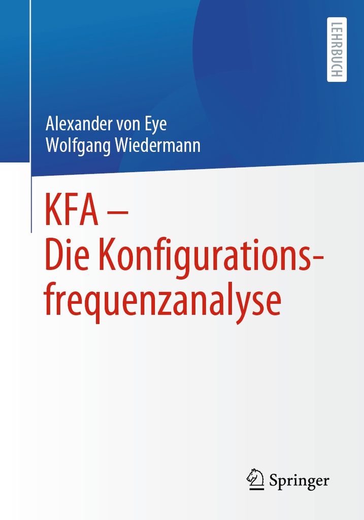 Cover image for KFA  Die Konfigurationsfrequenzanalyse