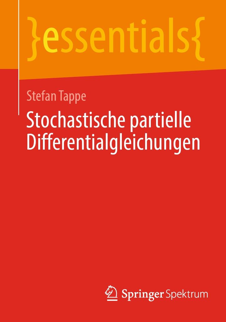 Cover image for Stochastische partielle Differentialgleichungen