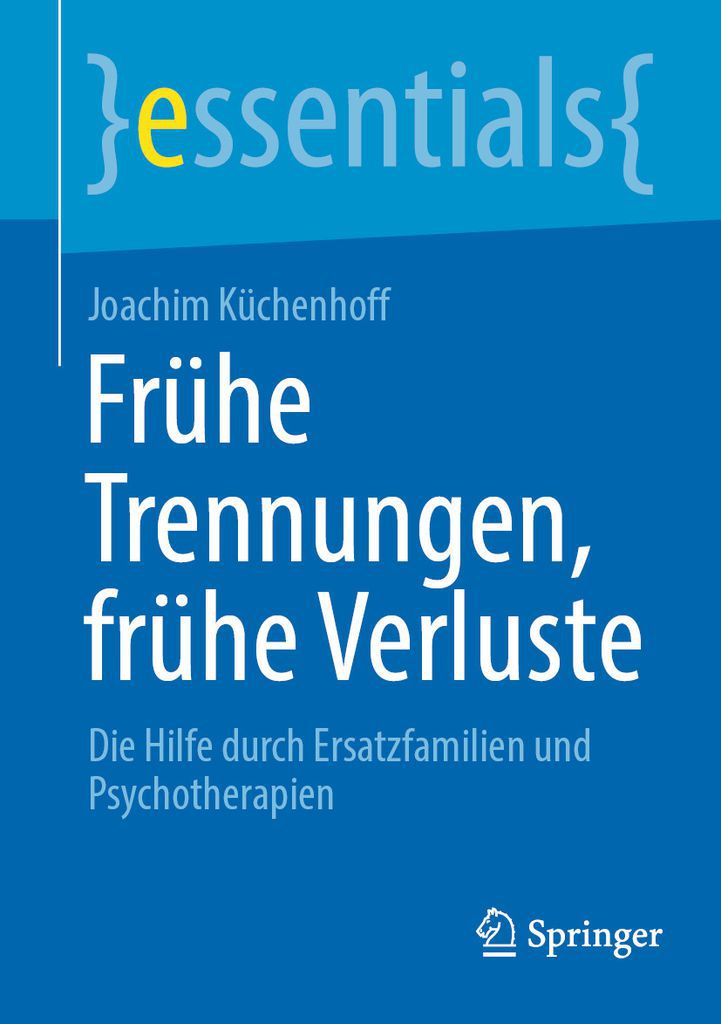 Cover image for Fruhe Trennungen, fruhe Verluste