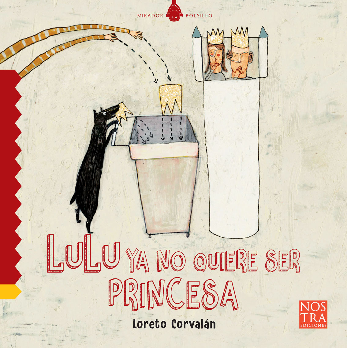 Cover image for Lulu ya no quiere ser princesa