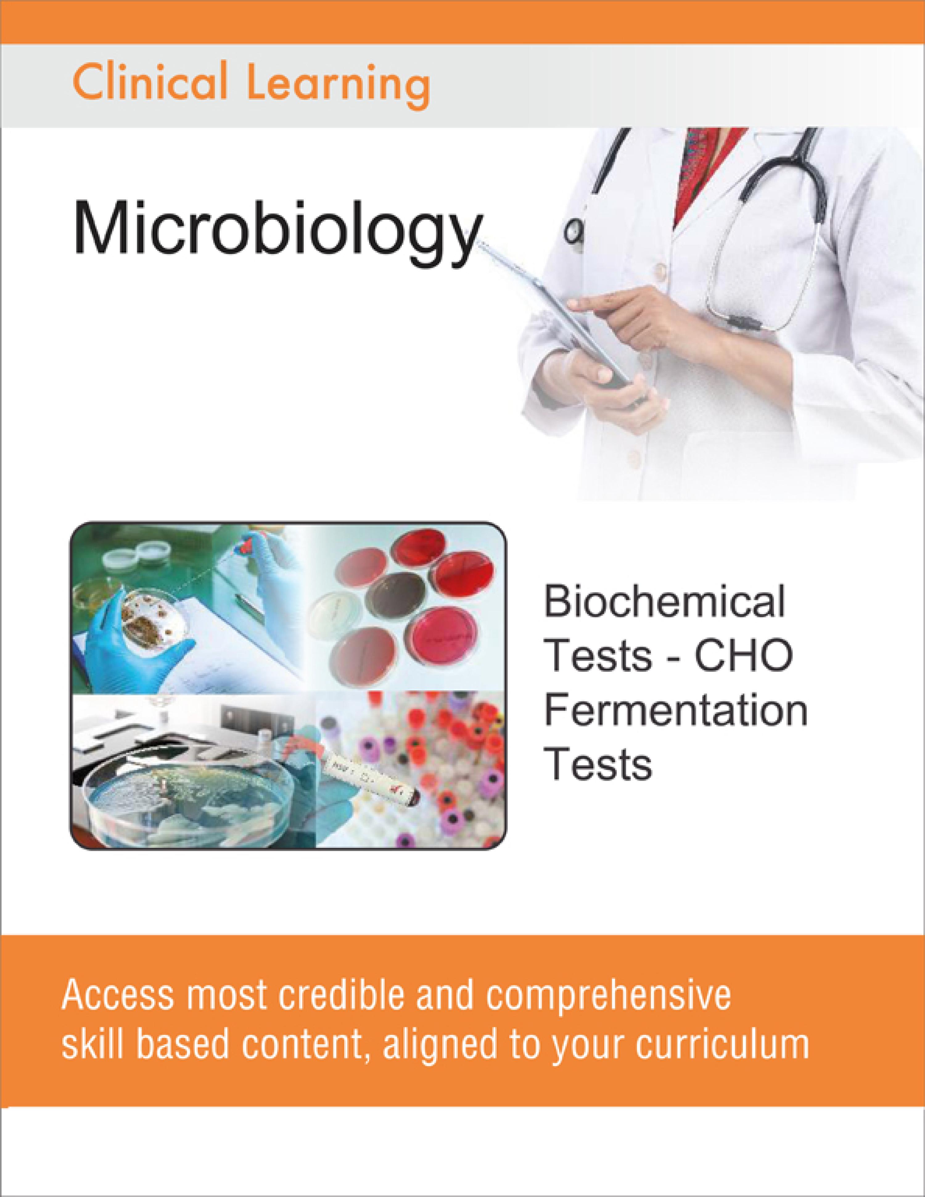ISBN 9788131260210 - Biochemical Tests - CHO Fermentation Tests (eBook ...