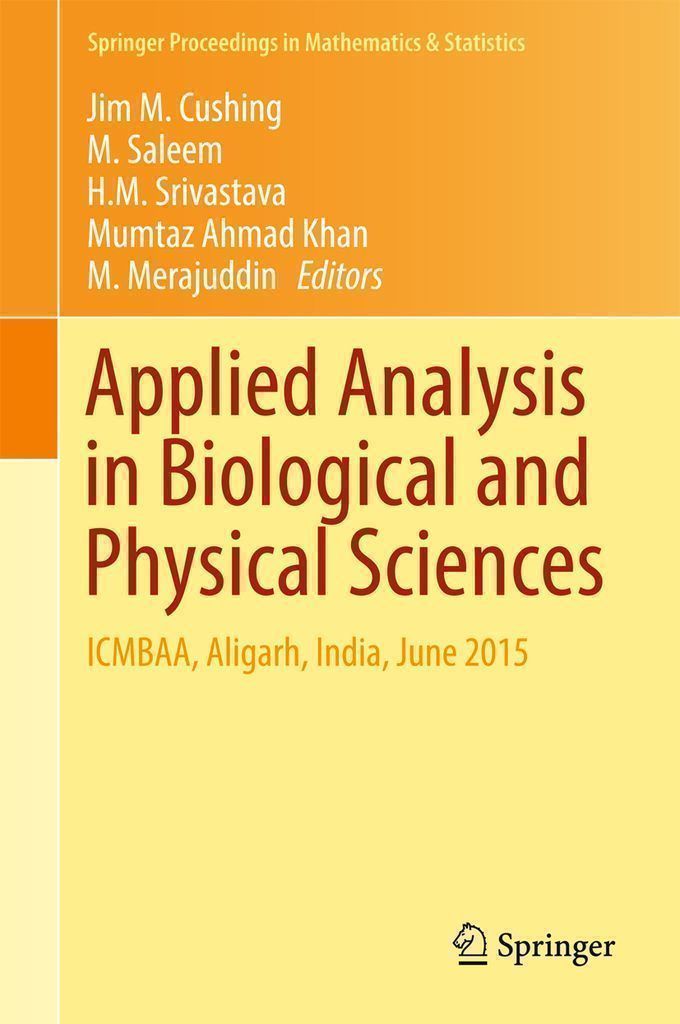 Cover image for Applied Analysis in Biological and Physical Sciences