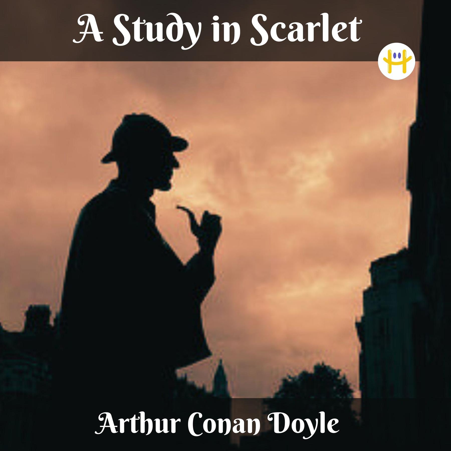 Cover image for A Study in Scarlet