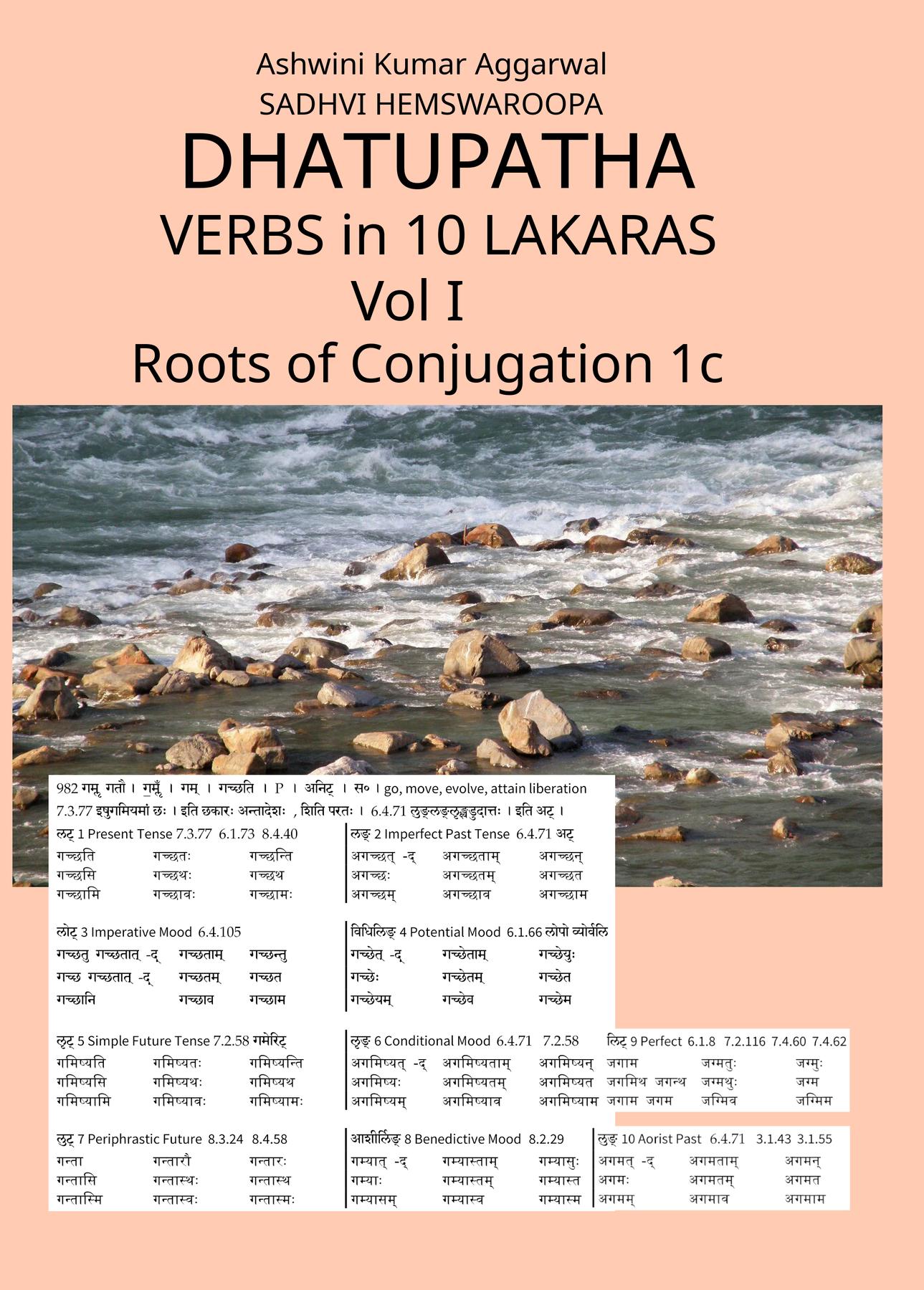 Cover image for Dhatupatha Verbs in 10 Lakaras Vol I