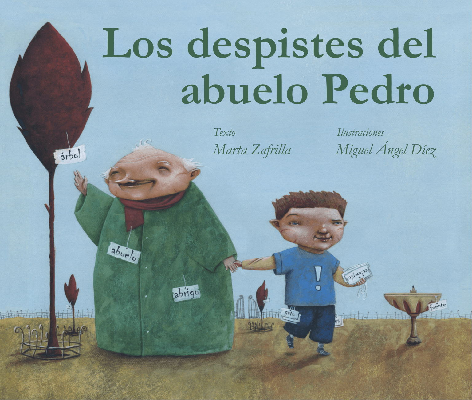 Cover image for Los despistes del abuelo Pedro (Grandpa Monty's Muddles)
