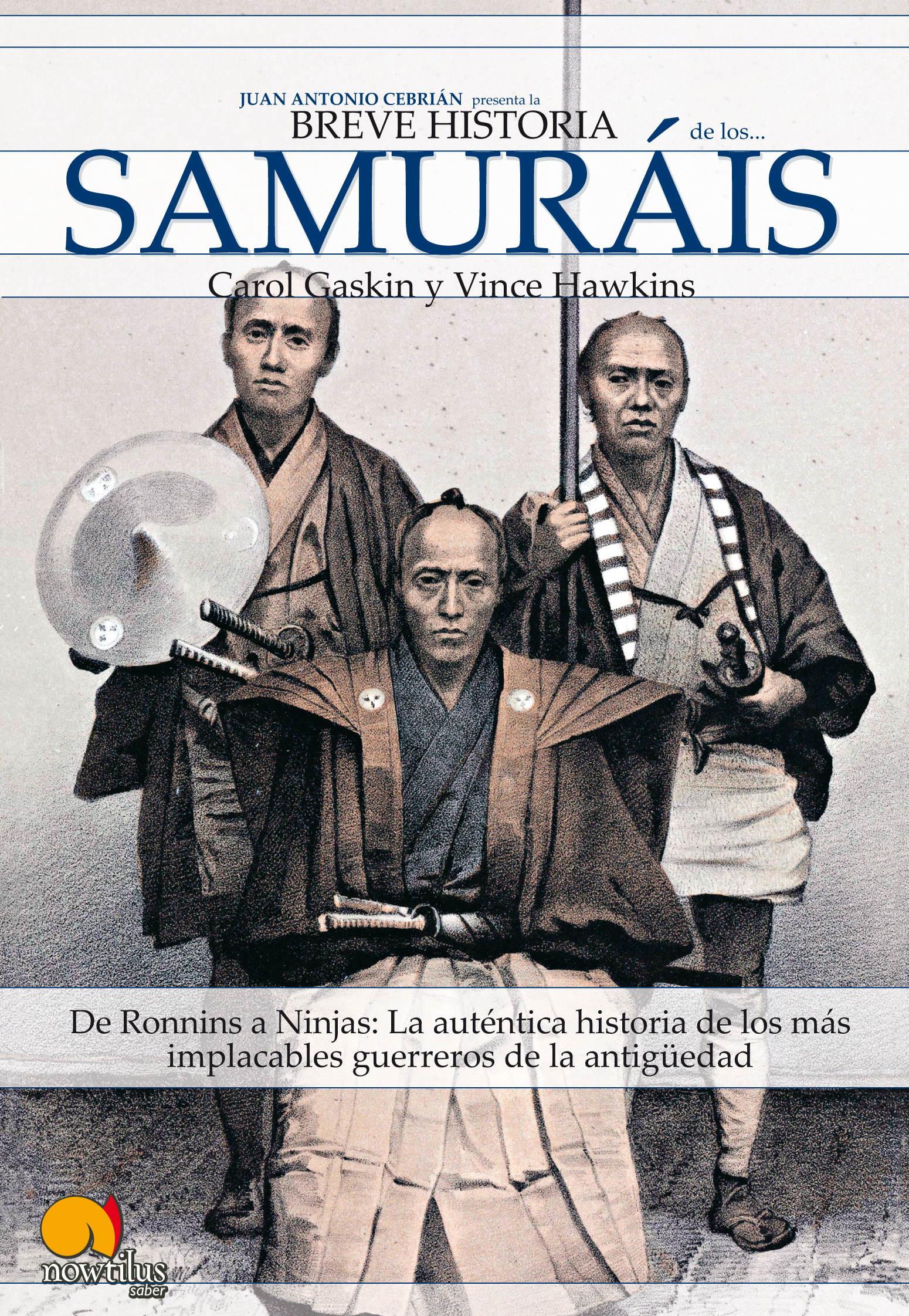 Cover image for Breve historia de los samurais