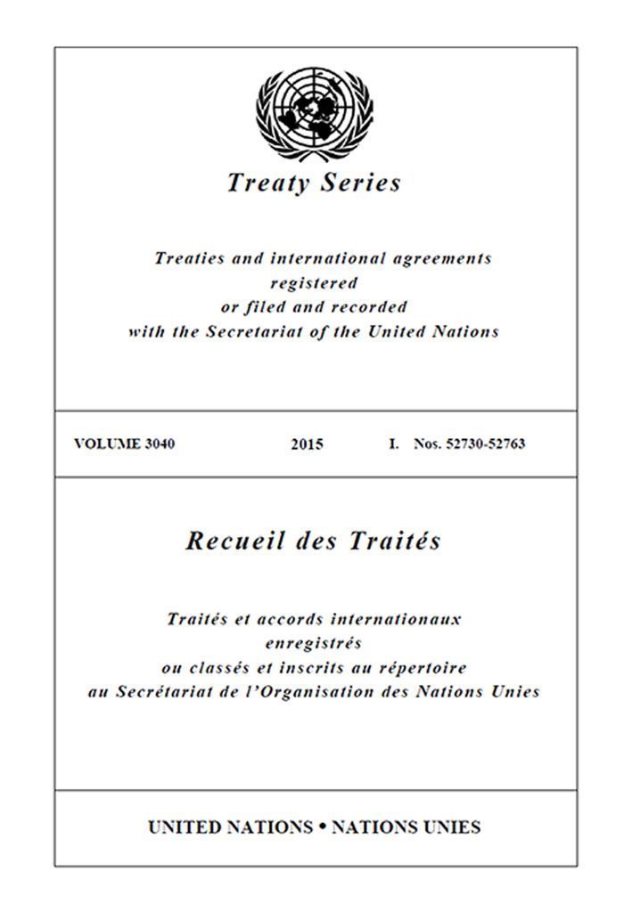 Cover image for Treaty Series 3040/Recueil des Traites 3040