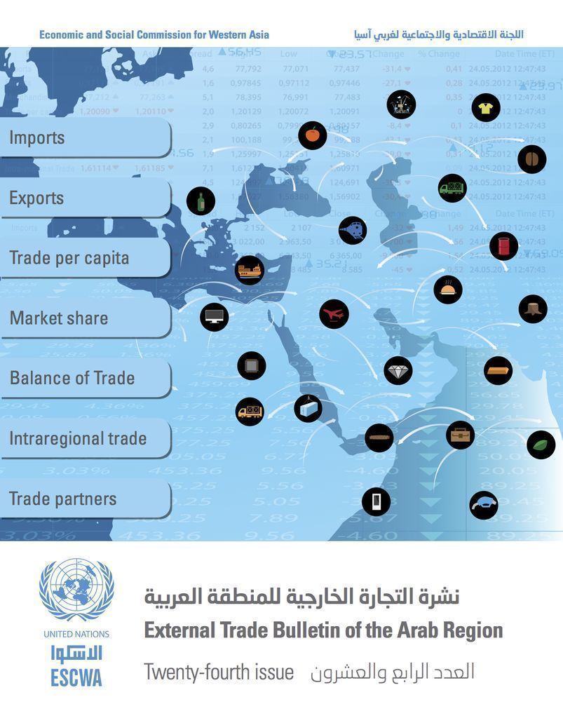 Cover image for External Trade Bulletin of the Arab Region, Twenty-fourth Issue