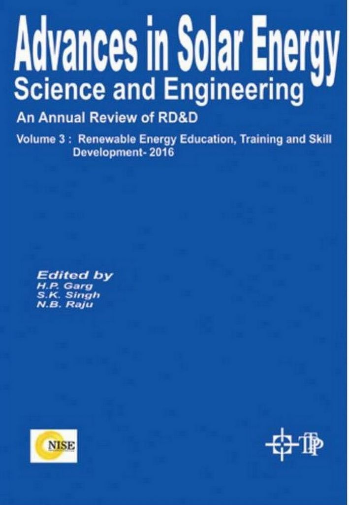Cover image for Advances In Solar Energy Science And Engineering: 2016 (Renewable Energy Education, Training And Skill Development)