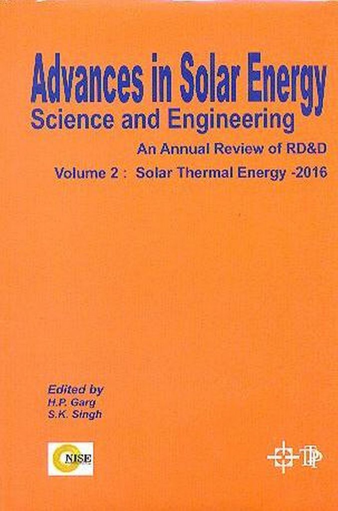 Cover image for Advances In Solar Energy Science And Engineering An Annual Review Of Rd&D (Solar Thermal Energy - 2016)