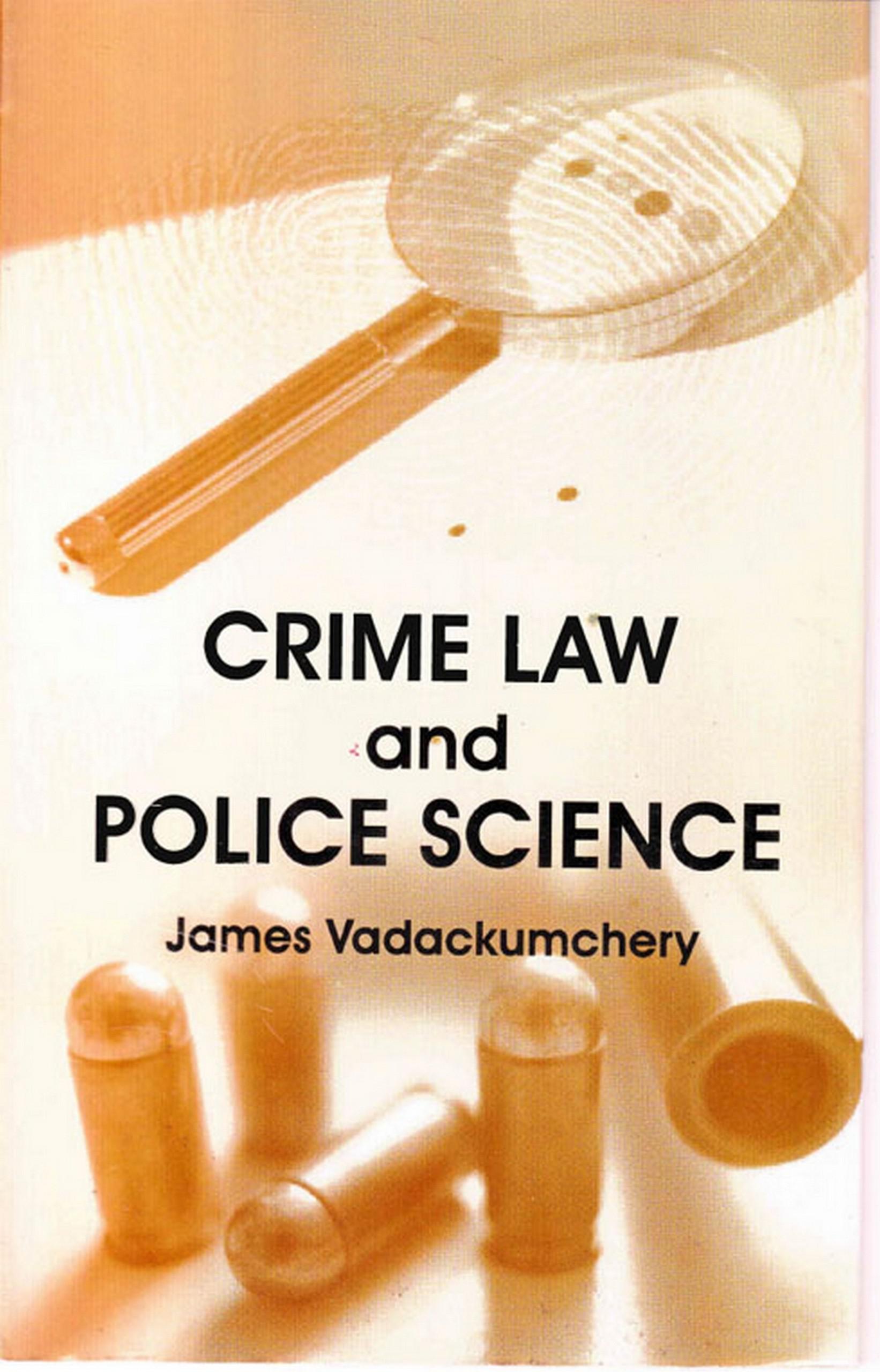 Cover image for Crime Law And Police Science