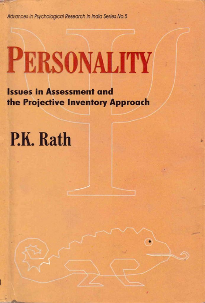 Cover image for Personality: Issues in Assessment and the Projective Inventory Approach (Advances in Psychological Research in India Series-5)