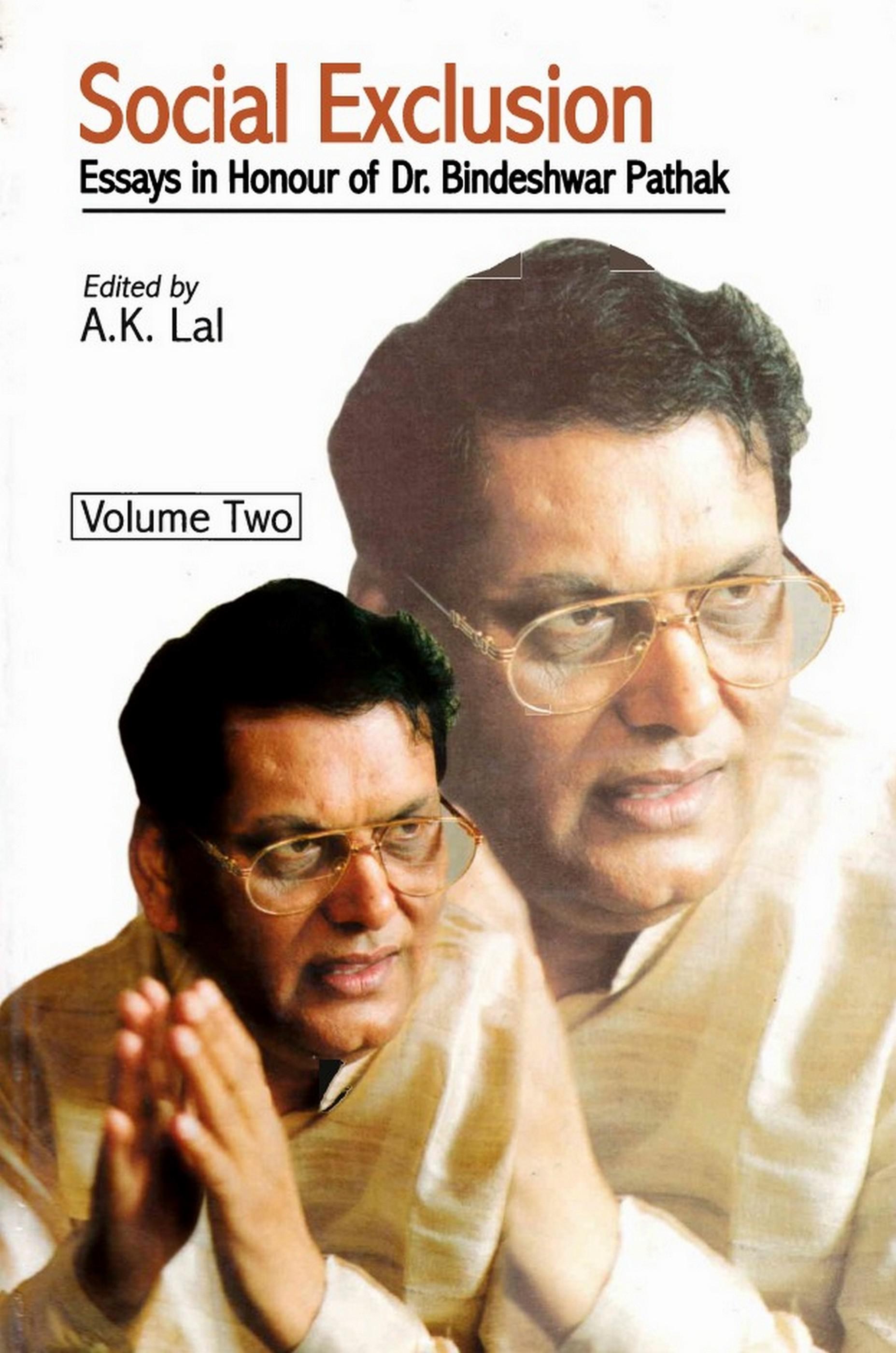 Cover image for Social Exclusion: Essays in Honour of Dr. Bindeshwar Pathak