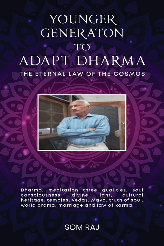 Cover image for Younger generation to adapt dharma.
