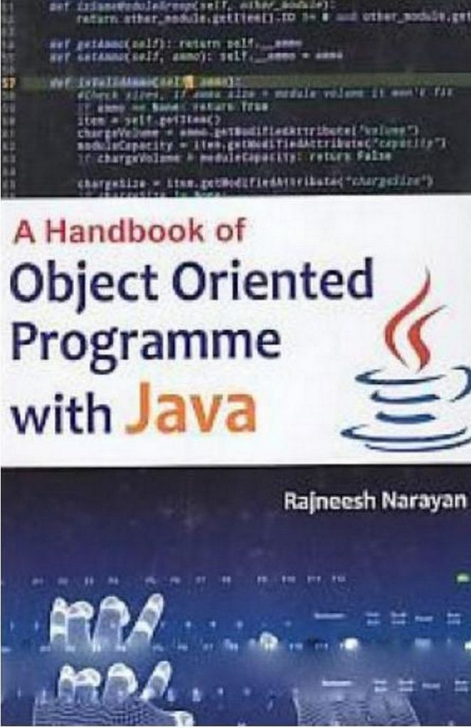 Cover image for A Hand Book Of Objected Oriented Programme With Java