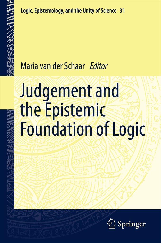 Cover image for Judgement and the Epistemic Foundation of Logic