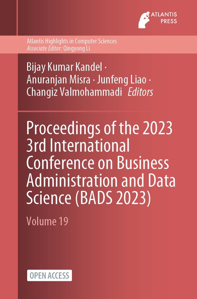 Cover image for Proceedings of the 2023 3rd International Conference on ...