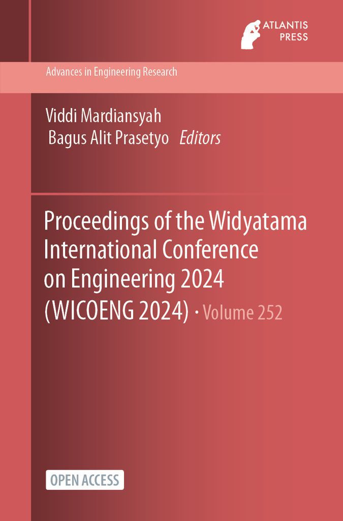 Cover image for Proceedings of the Widyatama International Conference on Engineering 2024 (WICOENG 2024)
