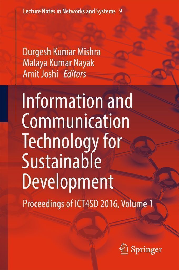 Cover image for Information and Communication Technology for Sustainable Development