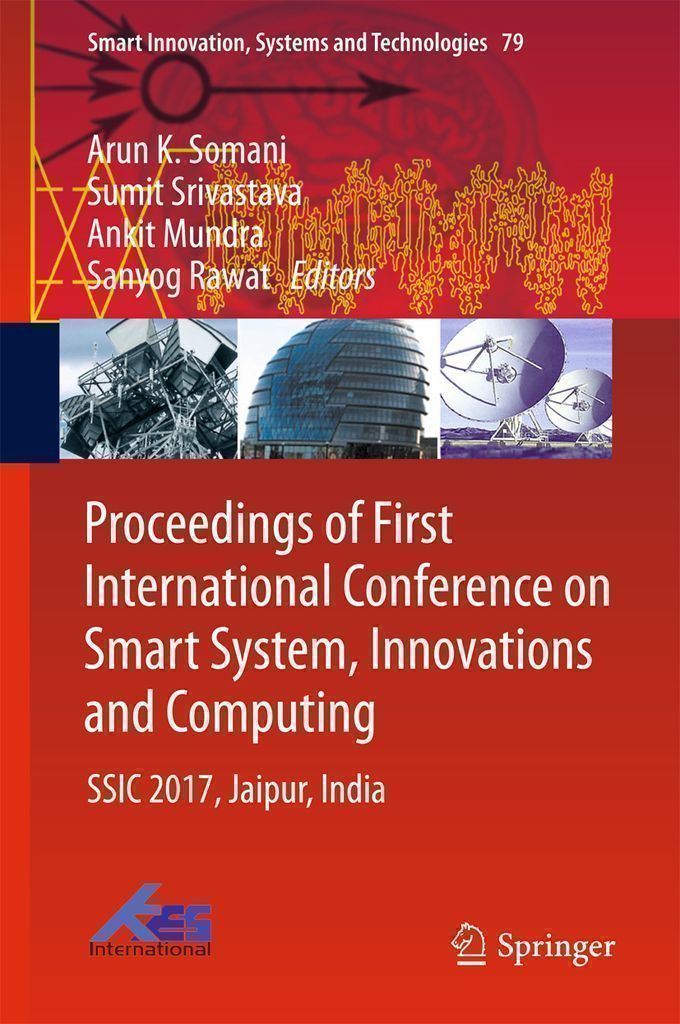 Cover image for Proceedings of First International Conference on Smart System, Innovations and Computing