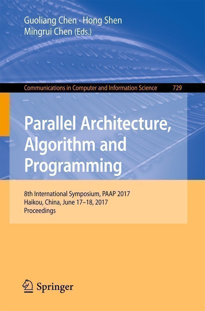 Cover image for Parallel Architecture, Algorithm and Programming
