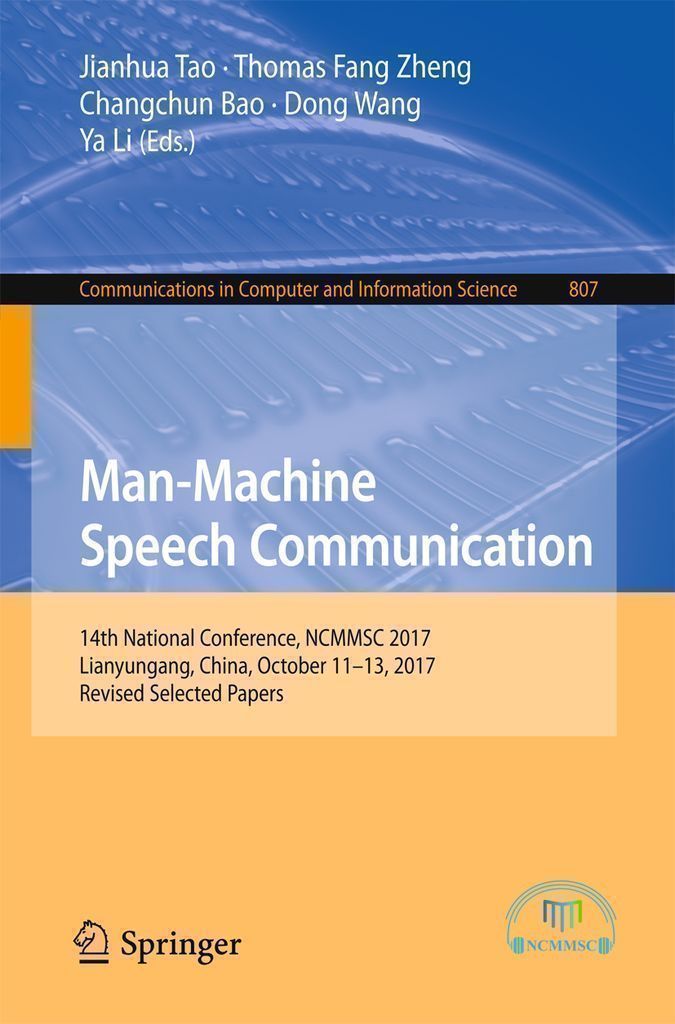 Cover image for Man-Machine Speech Communication
