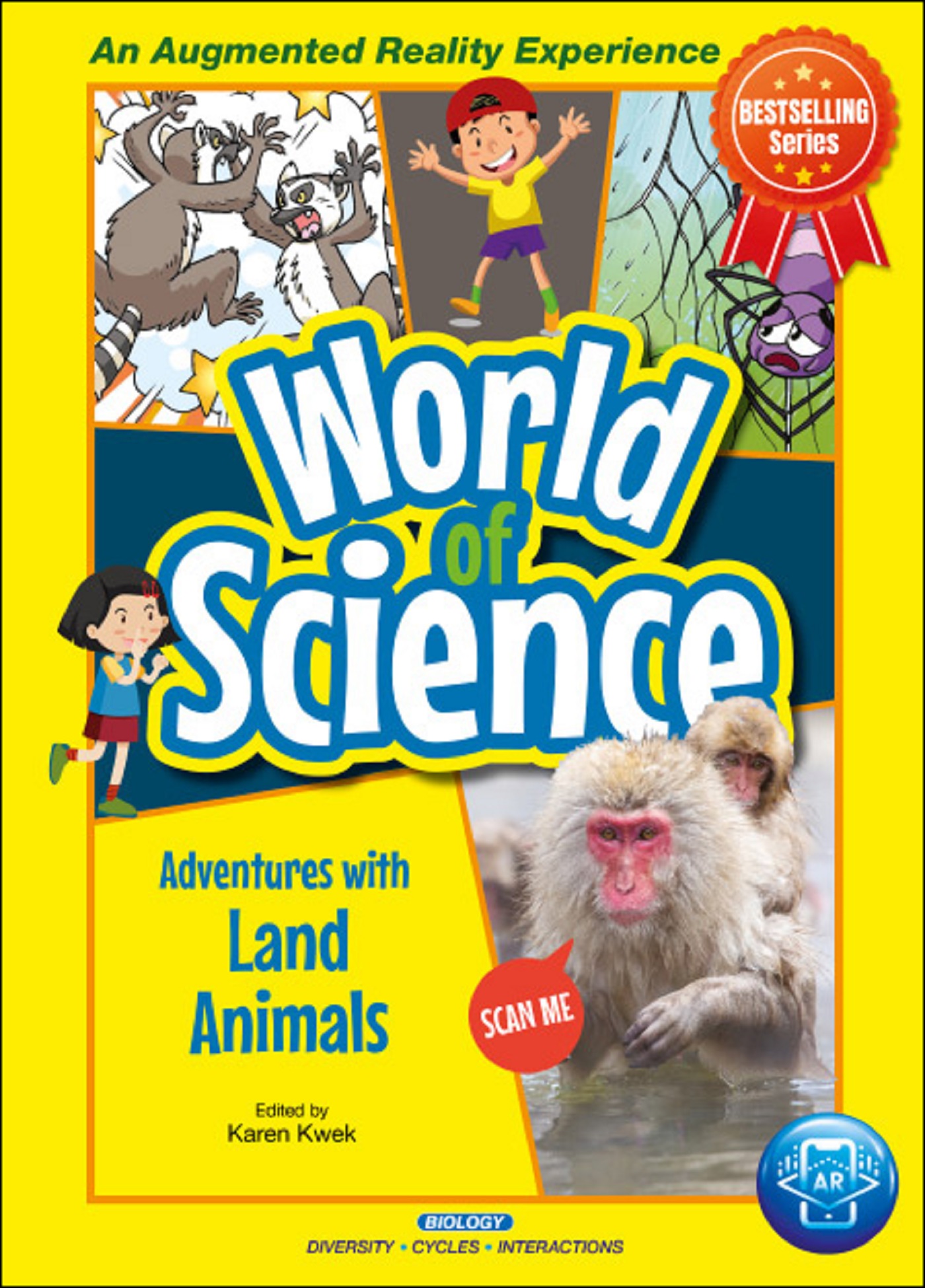 Cover image for ADVENTURES WITH LAND ANIMALS